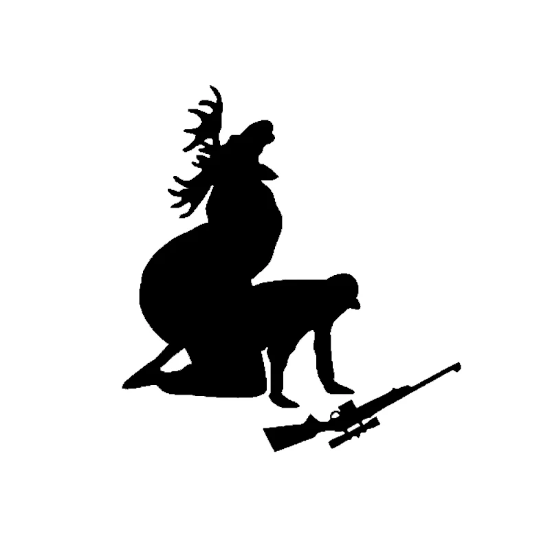 Наклейка на окно как я мясо сейчас забавная JDM MooseHunting On виниловая наклейка s