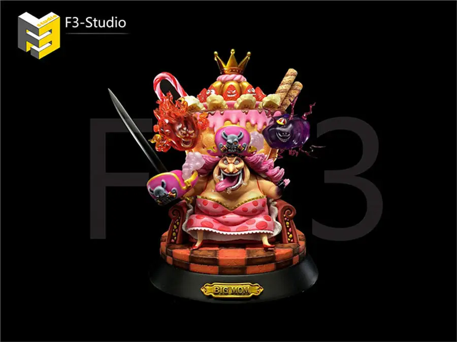 Комиксов клуб one piece F3 SD четырех императоров большой мама gk каучуковая фигурка содержат светодиодные игрушка для коллекции