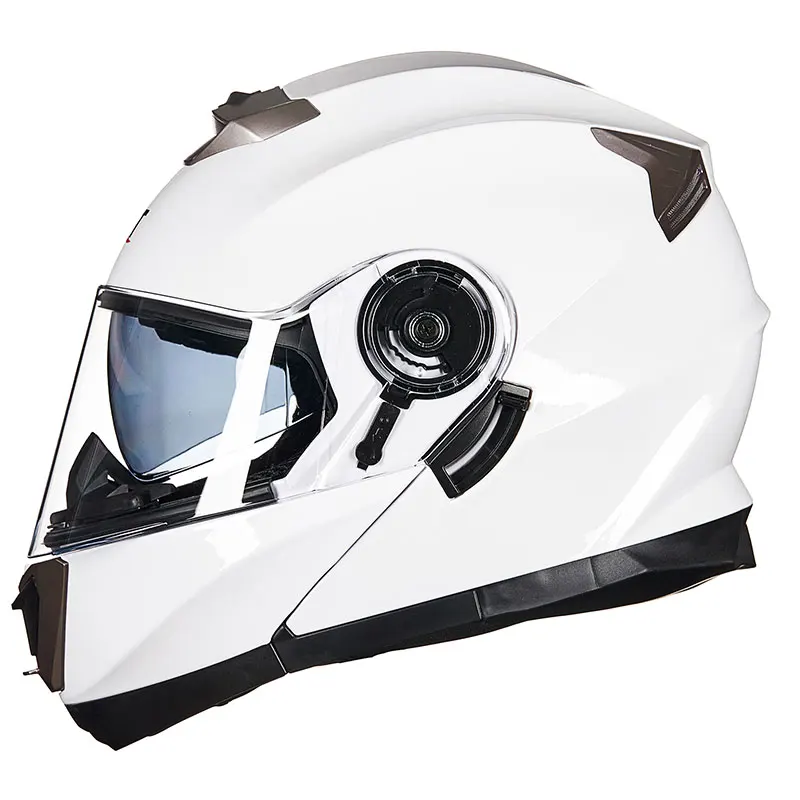 Новый GXT 160 откидной мотоциклетный шлем двойная линза с полным лицом Casco Racing