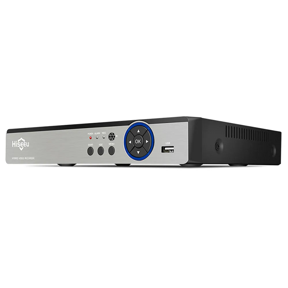 Hiseeu 8CH 1080P 5 в 1 DVR видео рекордер для DVR H.264 VGA HDMI AHD камера аналоговая камера IP камера P2P cctv система