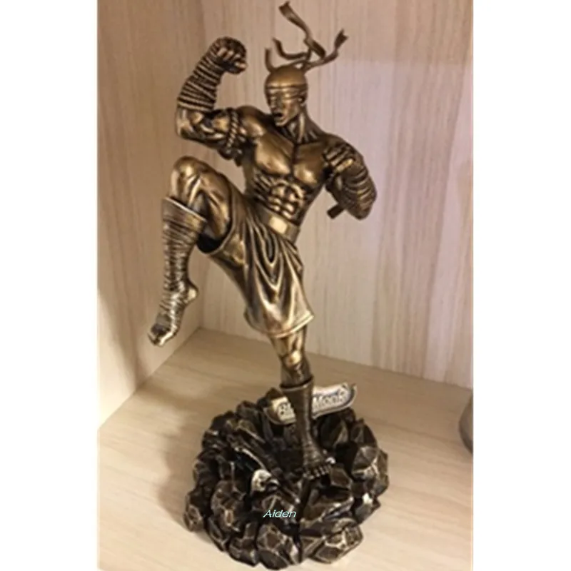 1" Статуя League of Legends Lee Sin The Blind Monk полноразмерная портретная GK фигурка Коллекционная модель игрушки коробка 30 см B472