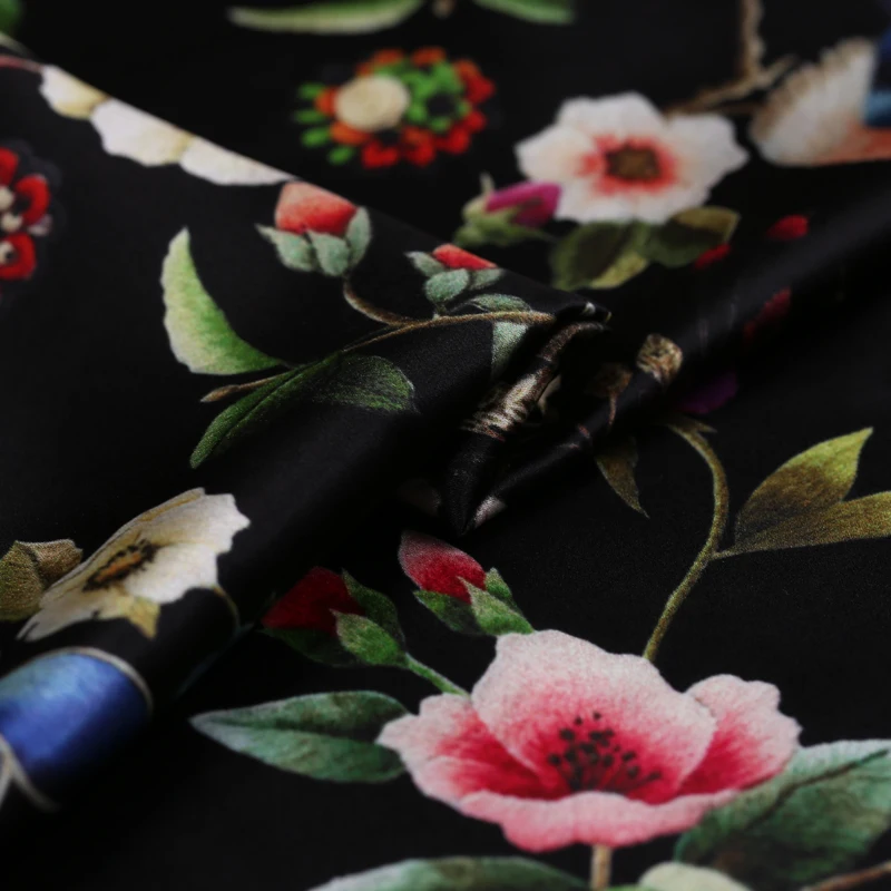 Новая высококачественная шелковая ткань платье рубашка широкое пляжное