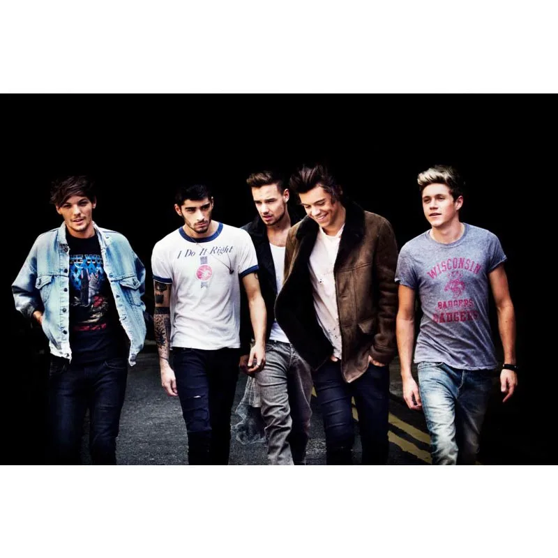 Хороший один плакат Direction печати из шелковой ткани с принтом плакатов ткань