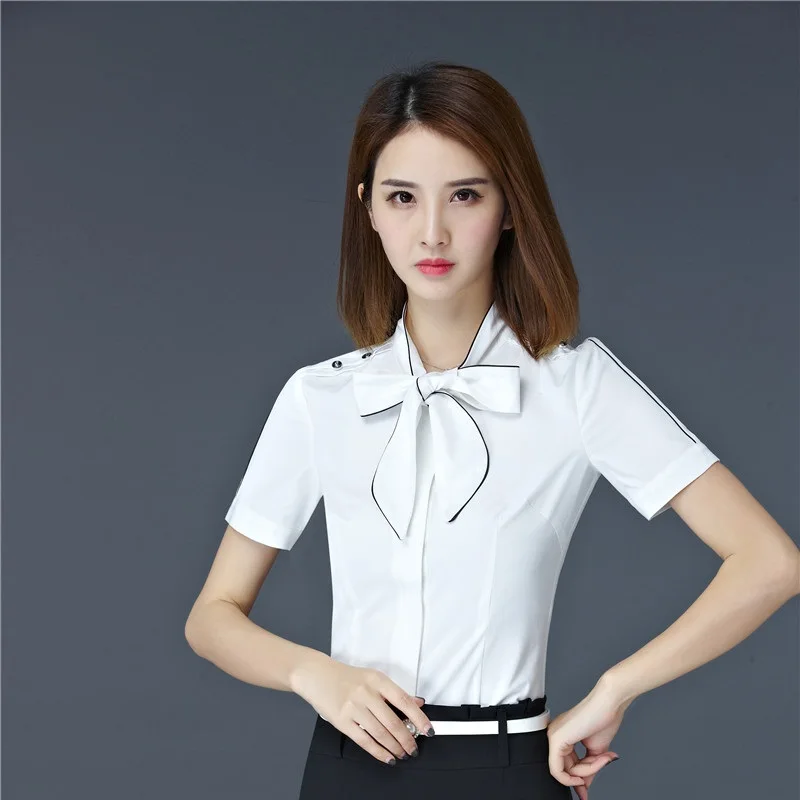 Новинка красные тонкие шифоновые блузки и рубашки Женская Офисная Рабочая