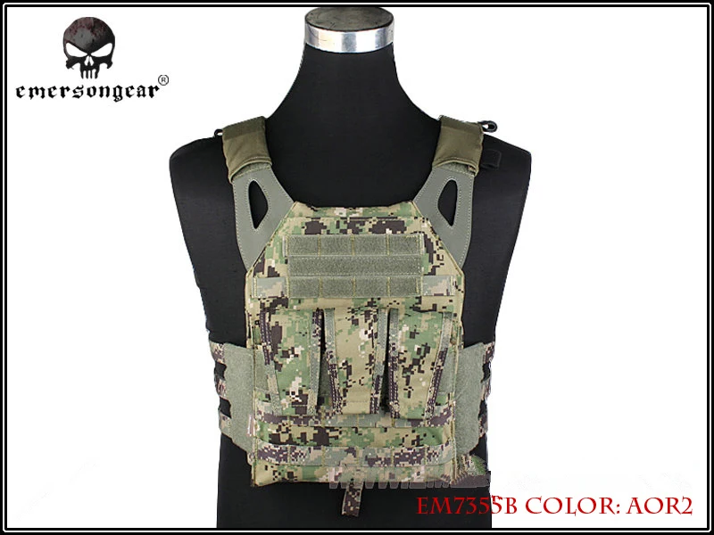EMERSONN Jumper Plate Carrier NJPC Камуфляжный Жилет Molle жилет для пейнтбола военное снаряжение