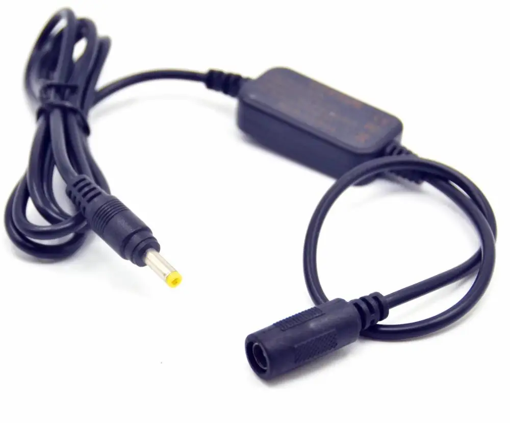 12 V-24 V с понижающим кабелем для ENEL9 EN-EL14 EN-EL15 EN-EL21 EN-EL24 NP-W126 аккумуляторной батареей EP5 EP-5A EP-5B EP-5F CP-W126 соединитель постоянного тока