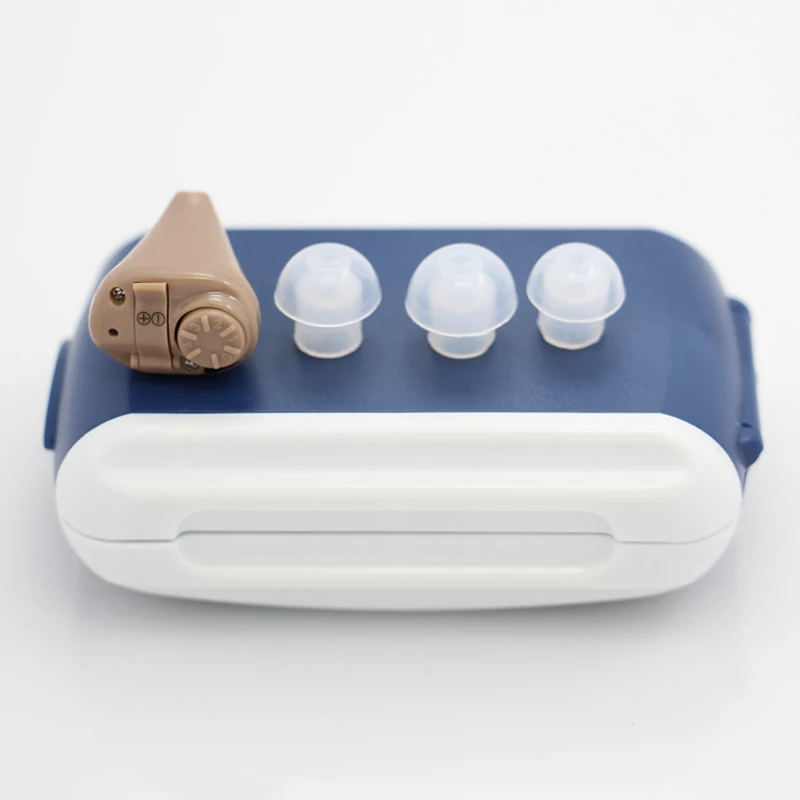 

Hot Sale Hearing Aid K-82 In Ear Adjustable Hearing Device Sound Voice Amplifier Mini Pocket Audiphone Hear Clear