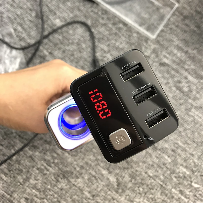 JINSERTA 3 5 мм AUX аудио Автомобильный MP3-плеер громкой связи Bluetooth fm-передатчик