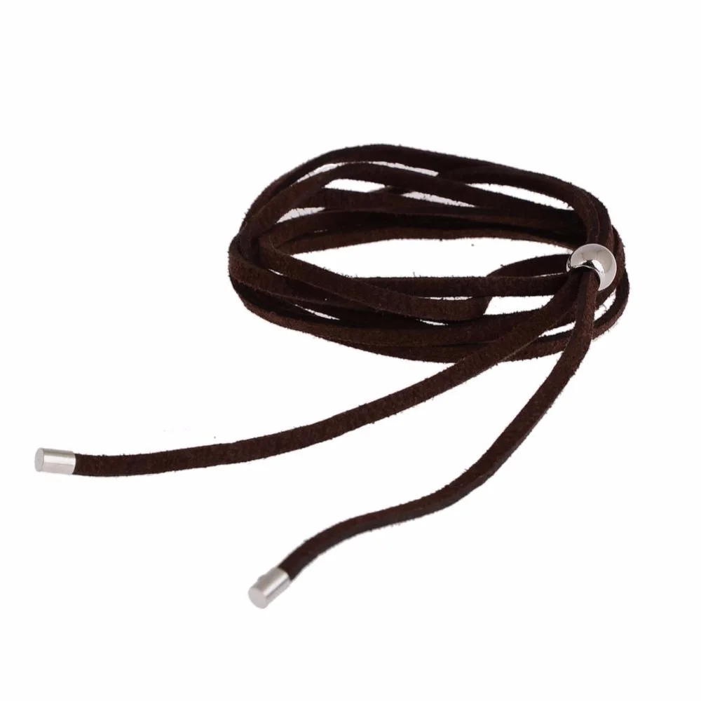 Женское кожаное ожерелье-чокер в стиле панк | Украшения и аксессуары