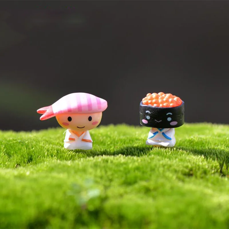 Фигурки суши-куклы миниатюрные фигурки искусственное украшение статуэтка