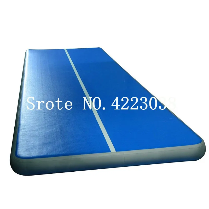 Pаспродажа Бесплатная доставка Воздушная дорожка 8x2x0,2 м плавающий коврик для бассейна надувная воздушная дорожка для продажи гимнастические коврики