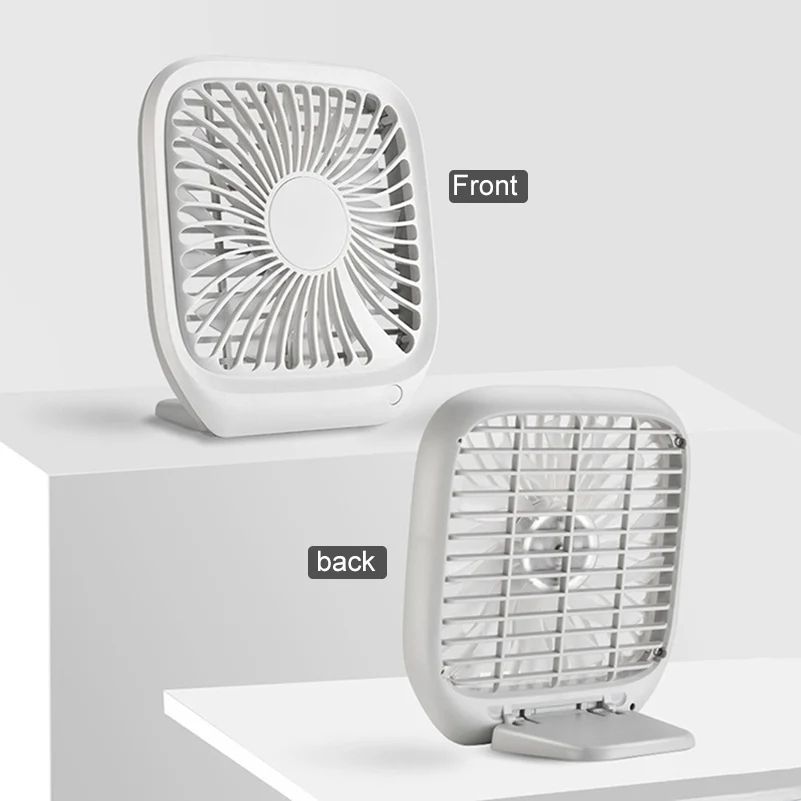 Квадратный портативный небольшой настольный вентилятор мини вентиляторы USB 13