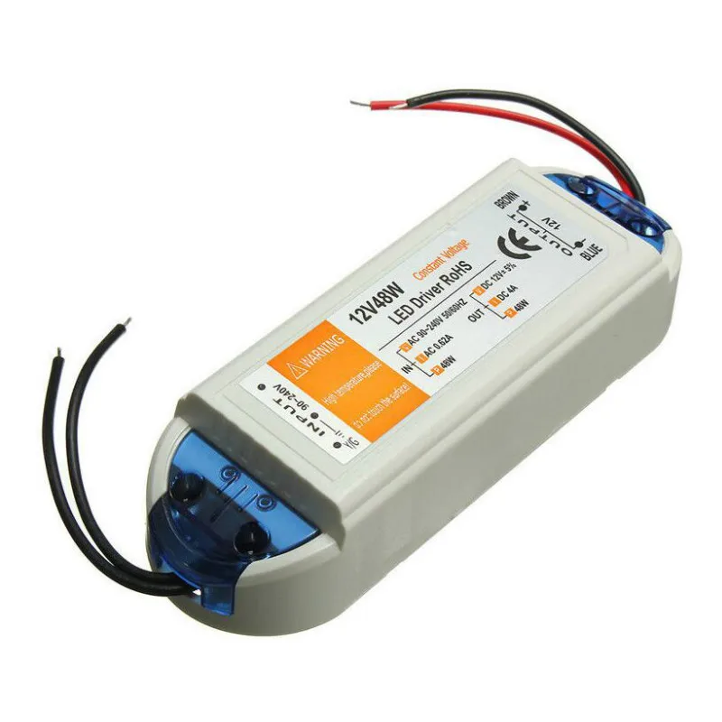 Светодиодный драйвер AC 110V 220V к DC12V LED адаптер питания Трансформаторы освещения