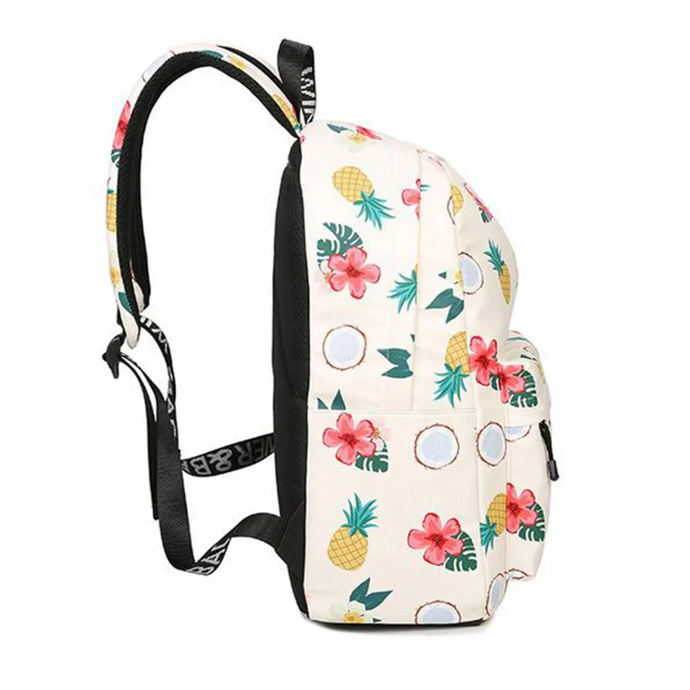 Женские рюкзаки для школьников LADSOUL модные холщовые вместительные дорожные