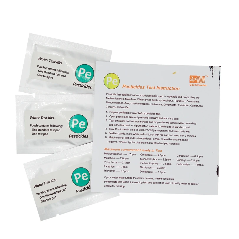 Домашние пестициды наборы для тестирования питьевой воды фильтр воды|Запчасти