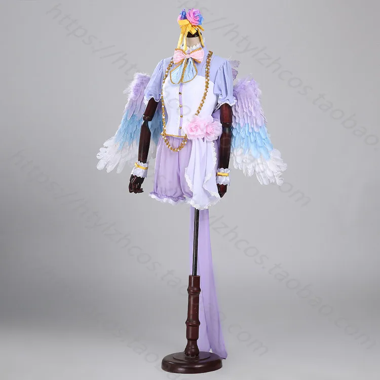 Костюм для косплея Love Live Hoshizora Rin рождественское платье белое на День святого
