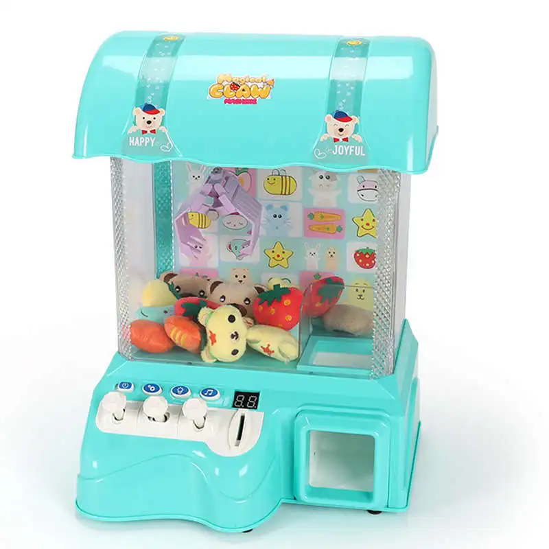 

Children's Mini-catch Doll Machine Small Household Hanging Candy Clip Doll Toys Gashapon Game Creative Kids Birthday Presents