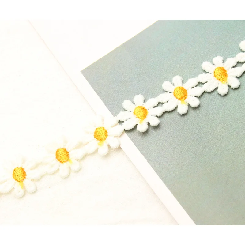 1 шт. корейские кружевные ожерелья Чокеры с ромашками для женщин женское милое