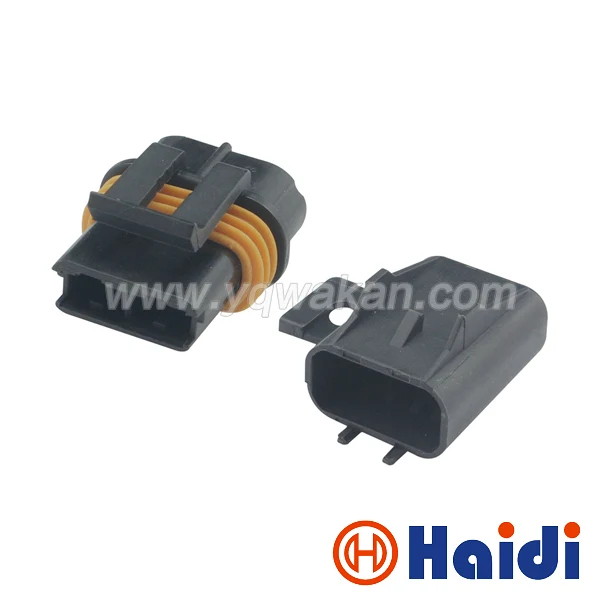5sets 2Pin Delphi Female And Male Sealed Connectors For Inline Fuse Wiring Automotive Connector 12033769 12033731