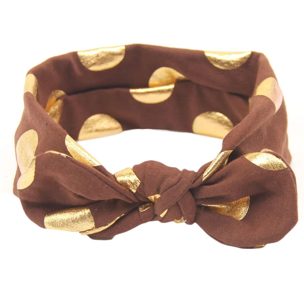 Лидер продаж! Детские повязки на голову для девочек 12 цветов милые с кроличьими