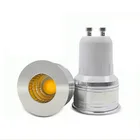 Светодиодная лампа с регулируемой яркостью 5 Вт COB GU10 MR11 220 в 110 В GU5.3 лампада светодиодная точечная лампа MR16 DC 12 В Светодиодная лампа освещение чашка 4000K