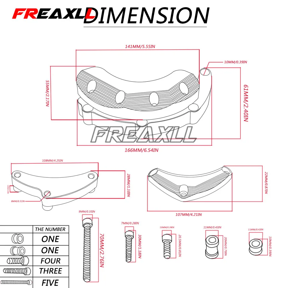 Аксессуары для мотоциклов статор двигателя Краш Pad слайдер Защитная крышка Yamaha MT