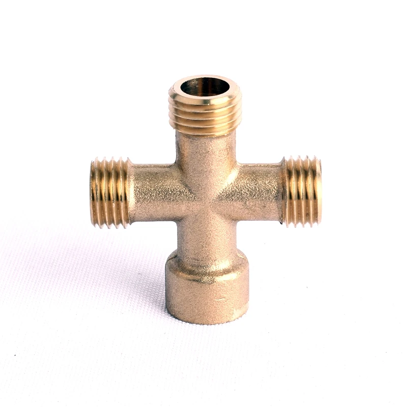 Латунный кросс-адаптер для внутреннего провода диаметром 14 мм 2 шт. сплиттер