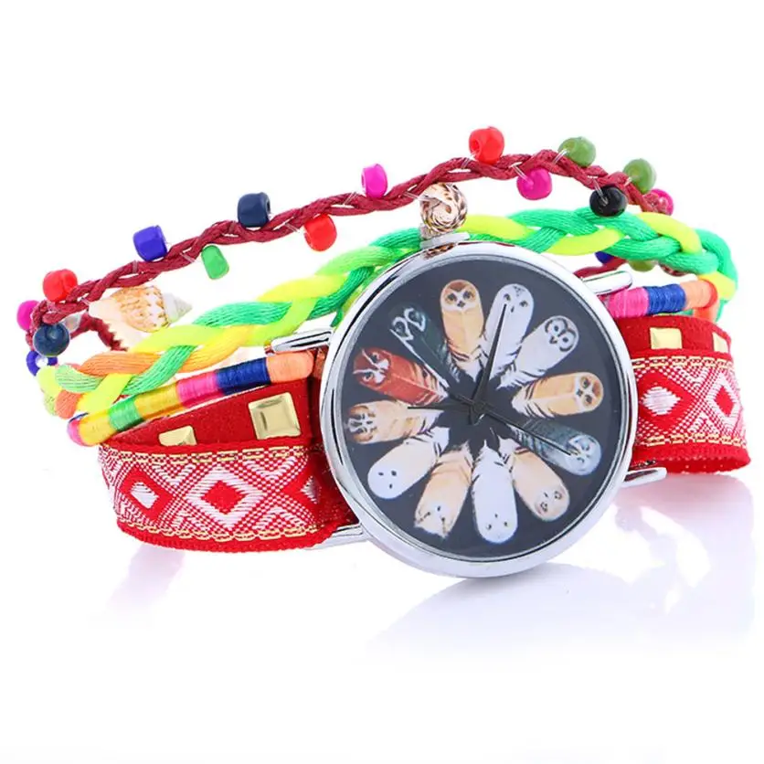 Новинка 2017 женские часы с черным цветком Популярные кварцевые роскошный браслет