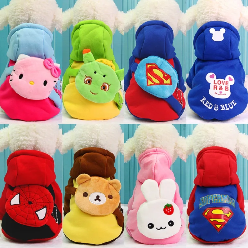 Новый милый кошелек с героями мультфильмов для питомцев щенков собак и кошек