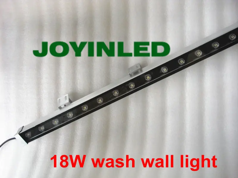 

10pcs/lot DHL Free Shipping AC85~265V 18W LED Wall Washer Light IP65 waterproof outdoor light 1000*46*46mm Warm Pure White RGB