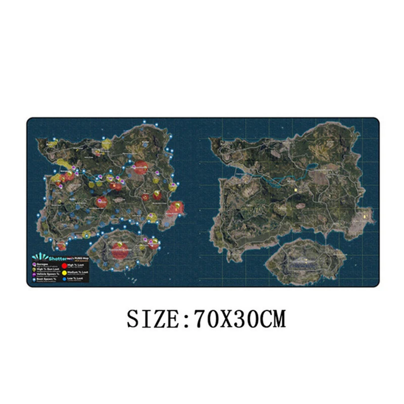 70x30 см большой коврик для мыши Playerunknown's Battlegrounds gamer grande XL коврик для мыши PUBG winner Куриный Ужин коврик для мыши