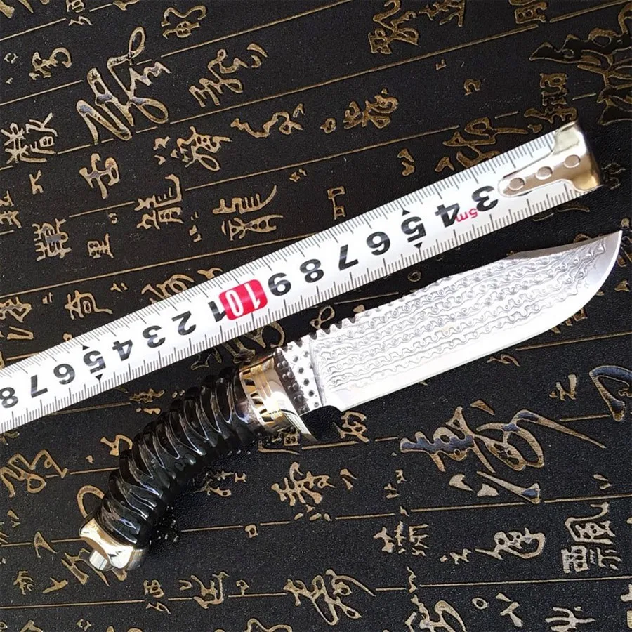 

High quality army Survival knife high hardness wilderness knives essential self-defense Camping Knife Hunting outdoor tools EDC