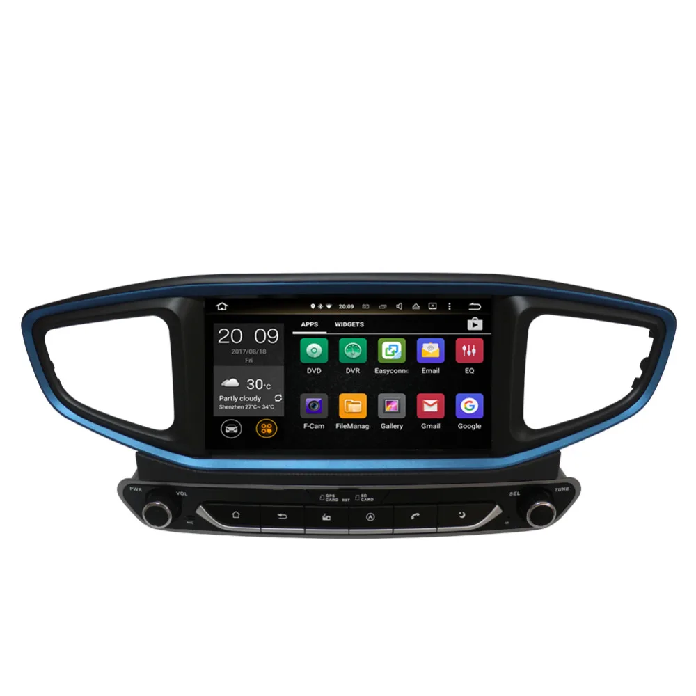 8-дюймовый Android 8 0 Восьмиядерный 4 Гб ОЗУ автомобильный радиоприемник стерео для