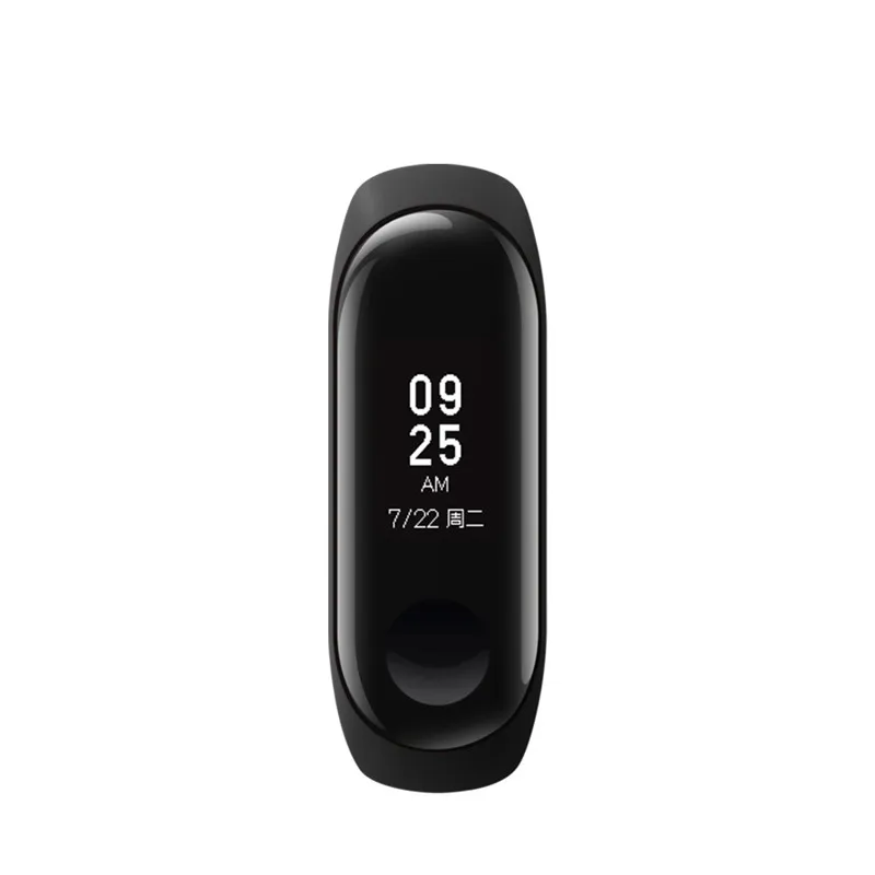 Xiaomi Band 3 blank Xiaomi Mi Band 3 4 мгновенное сообщение фитнес-трекер для измерения сердечного ритма OLED сенсорный экран водонепроницаемый смарт-браслет - Цвет: Xiaomi Band 3 blank