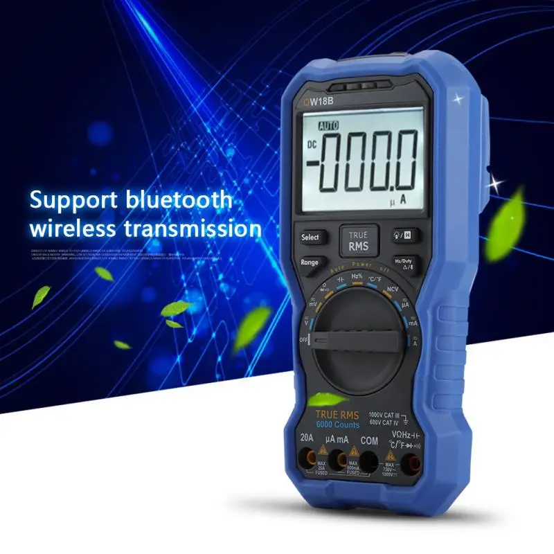 OWON OW18B Цифровой мультиметр регистратор данных термометр комплект Bluetooth Амперметр