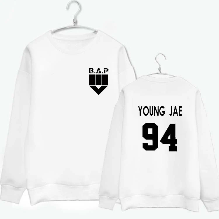 Kpop b. A. P mini четыре серии BAP новый альбом Осень 2016 Мужская и женская пара толстовка с