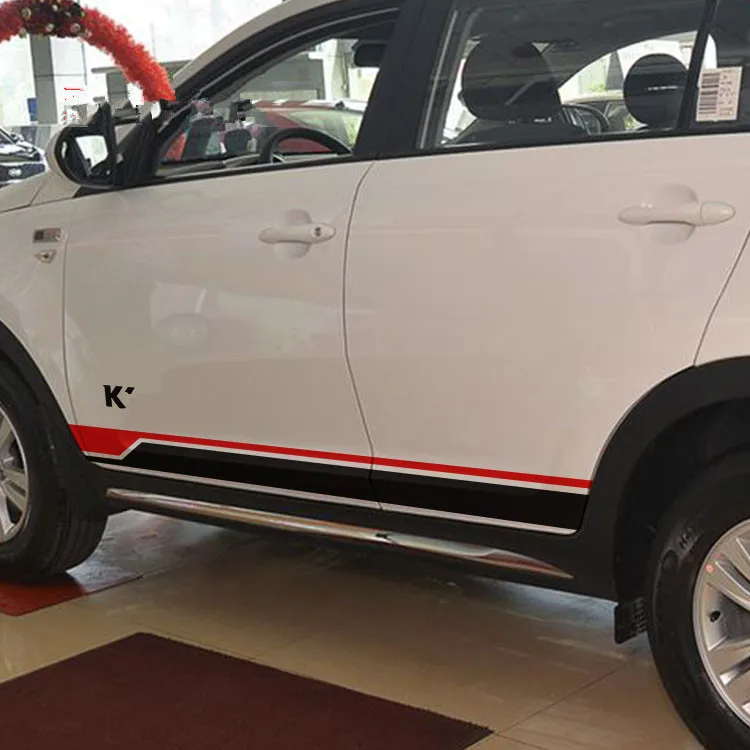 Декоративная наклейка на юбку автомобиля/талию для Kia Sportage SUV KX3 Z2CA795|car skirt|for kia