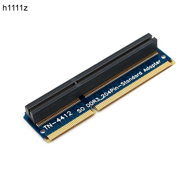 DDR3 SO DIMM to Desktop Adapter SO DIMM DDR3 Memory RAM Adapter Card 204Pin Standard Slot Memory Tester Computer Components NEW