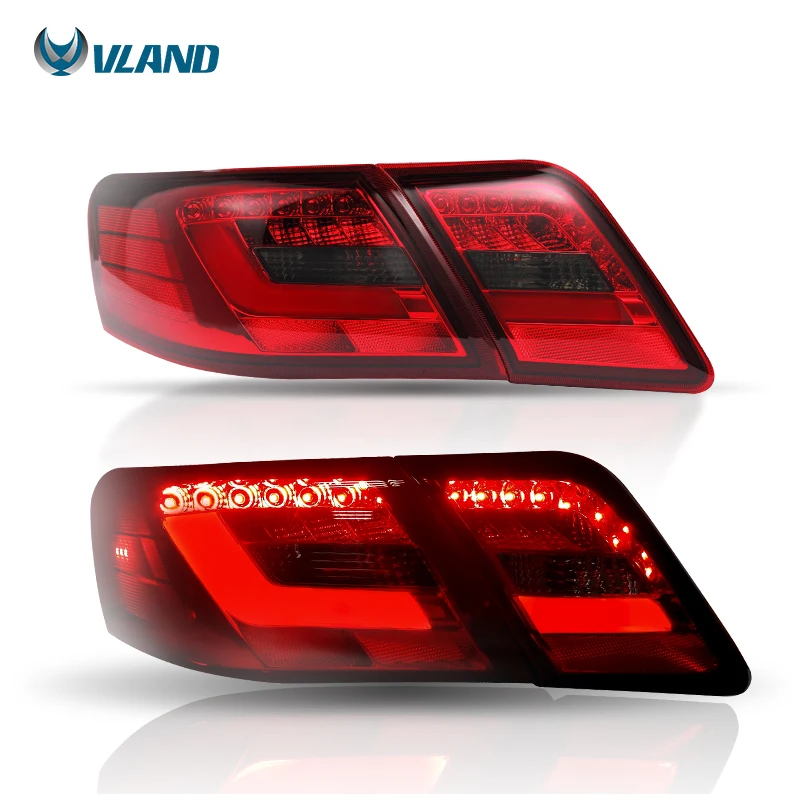 Автомобильный задний фонарь VLAND Factory для Camry светодиодный 2006 2011 с ДХО фонарь|led
