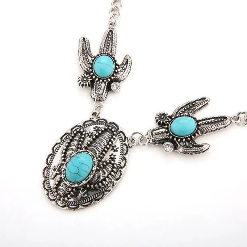Цепочка с подвеской в стиле бохо для женщин этническое ожерелье кулоном из