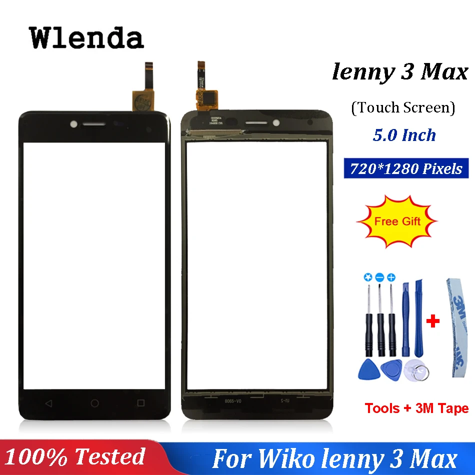 Сенсорный экран для Wiko Lenny 3 Max сенсорная панель сенсорный переднее стекло Senosr