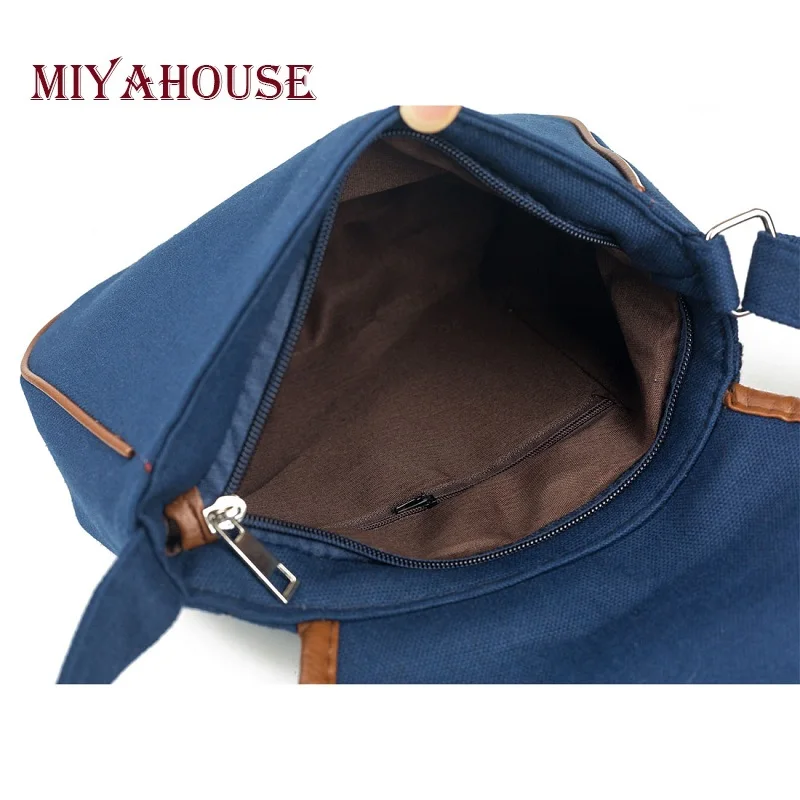 Сумка-Кроссбоди Miyahouse женская с принтом парусиновая сумочка на плечо в богемном