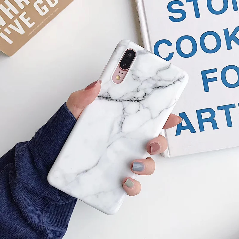P20 Роскошный Мраморный чехол для Huawei Pro силиконовый P30 Mate 20 Nova 3i 3 Fundas Coque Capa |