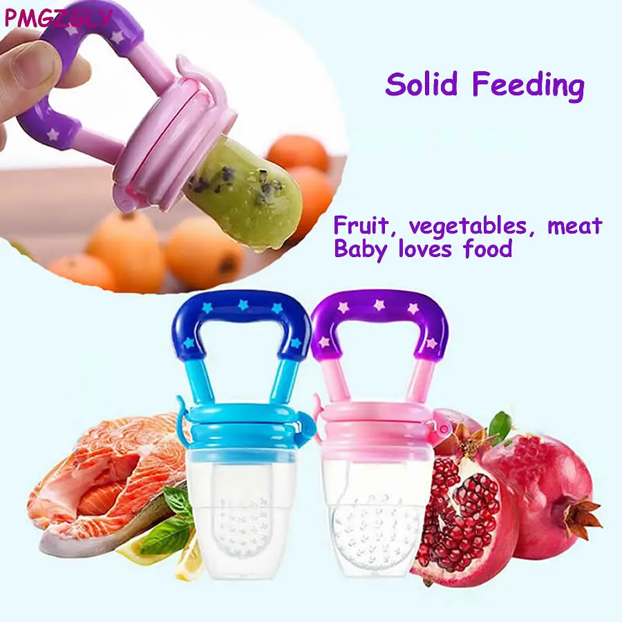 

Baby Feeding Nipple Fruit vegetable feeding cup Supplies Nipple Teat Pacifier Bottle Soother Feeder Newborn Pacifier Solid Feede