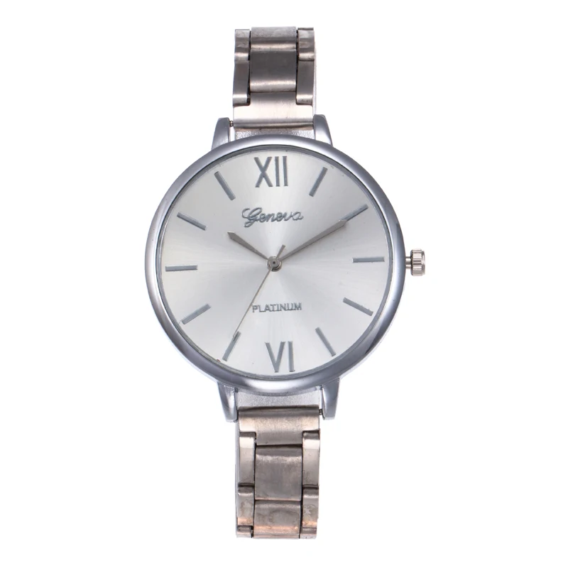 Лидер продаж модные тонкие Нержавеющая сталь Для женщин Watch Top Элитный бренд