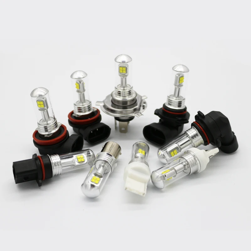 2 шт. H8 H11 Светодиодный светильник H7 H4 9005 cree светодиодный чип автомобильный 40 Вт