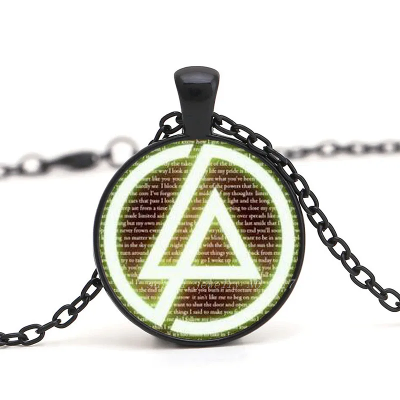 От 1 шт., модная подвеска с логотипом Linkin Park, Ювелирное стекло Linkin Park, купольная подвеска, аксессуары для женской одежды