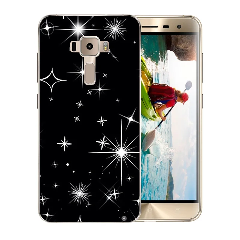 5002 09 Роскошный силиконовый чехол для Asus ZenFone 3 ZE520KL с красочным рисунком для KL/ZE 520 KL, чехлы для телефонов Zenfone 3 ZE 520 Funda - Цвет: 5002 09