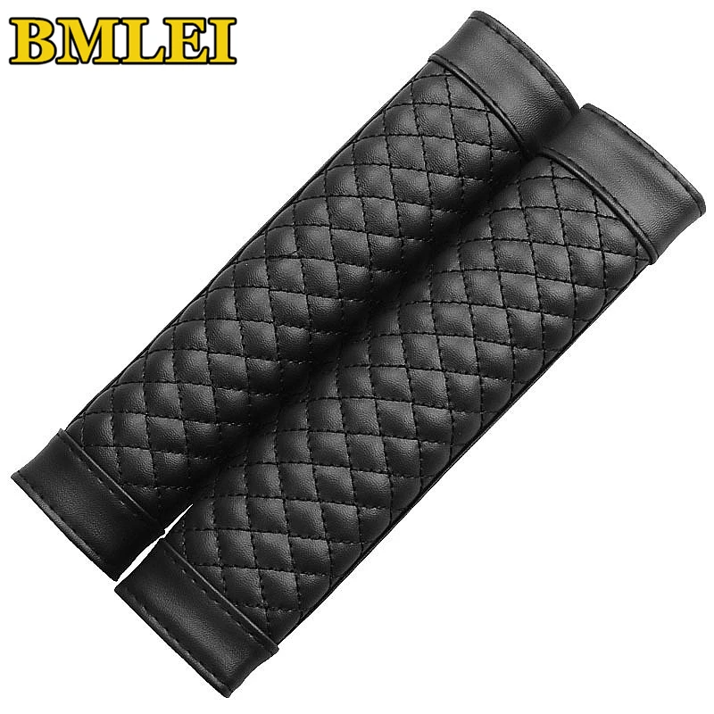 Кожаный чехол для ремня безопасности Универсальный мягкий защитный