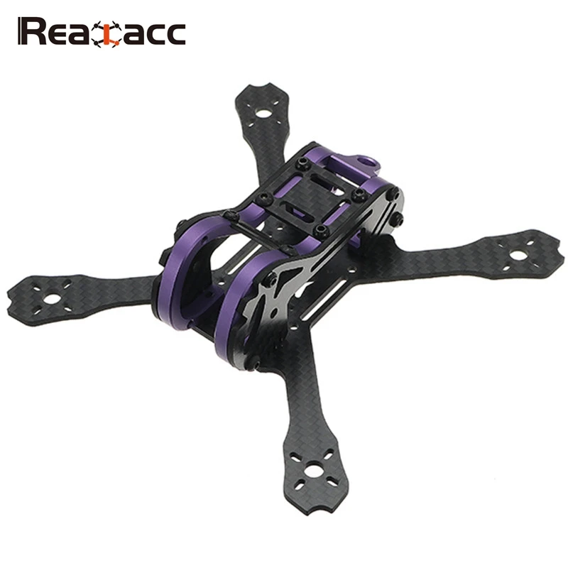 Realacc Purple150 150mm Wheelbase 2.5mm Arm FPV Racing Frame Kit 67g for RC Racer Drone Quadcopter Helicopter Toy Spare Part | Игрушки и